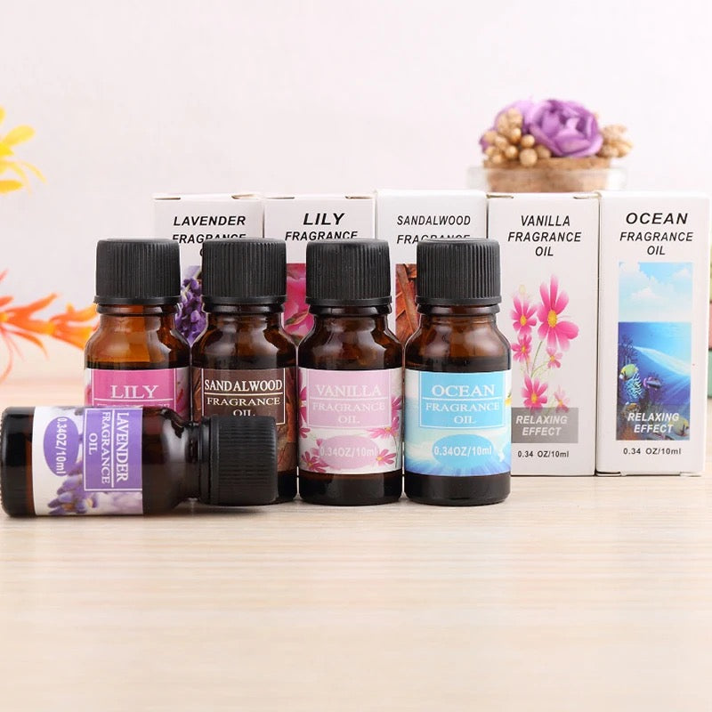 Aroma Natural Essential oil in 12 Different Fragrance